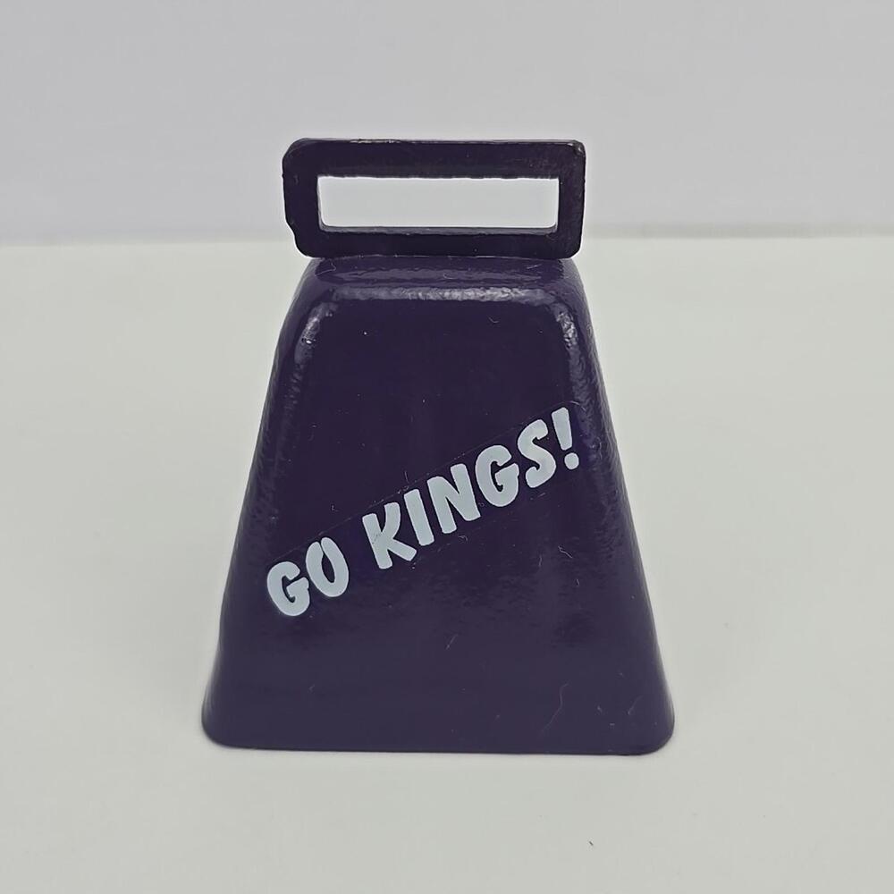 Sacramento Kings Souvenir Mini Cow Bell Rally Noisemaker- Loud Fun NBA - Picture 2 of 11